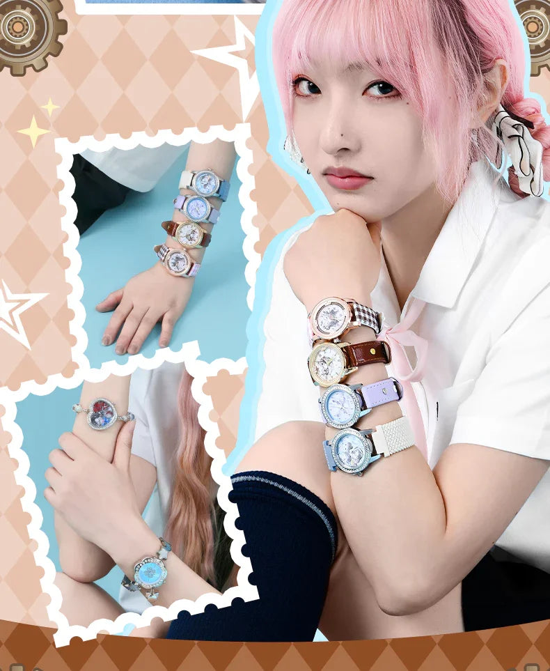 Wasai Surprise Kids Cartoon Blind Box Watch Quartz