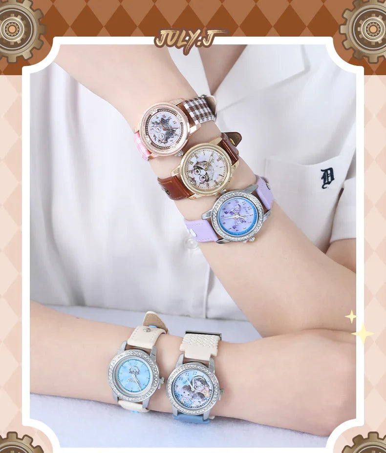 Wasai Surprise Kids Cartoon Blind Box Watch Quartz