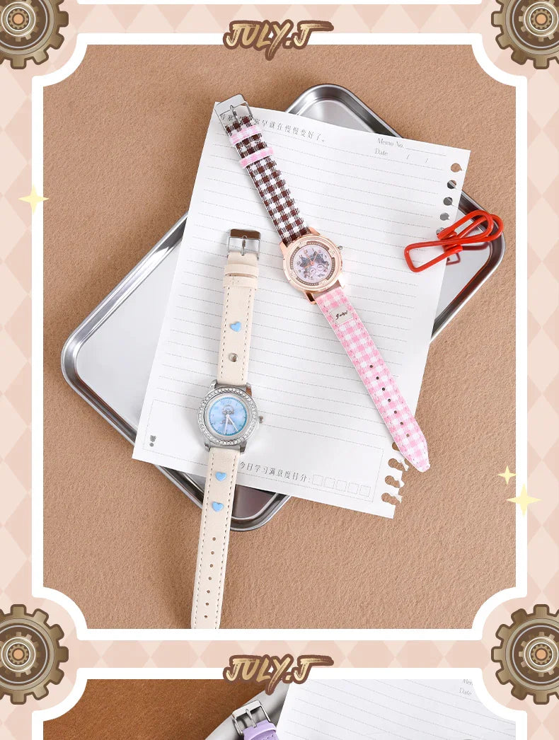 Wasai Surprise Kids Cartoon Blind Box Watch Quartz